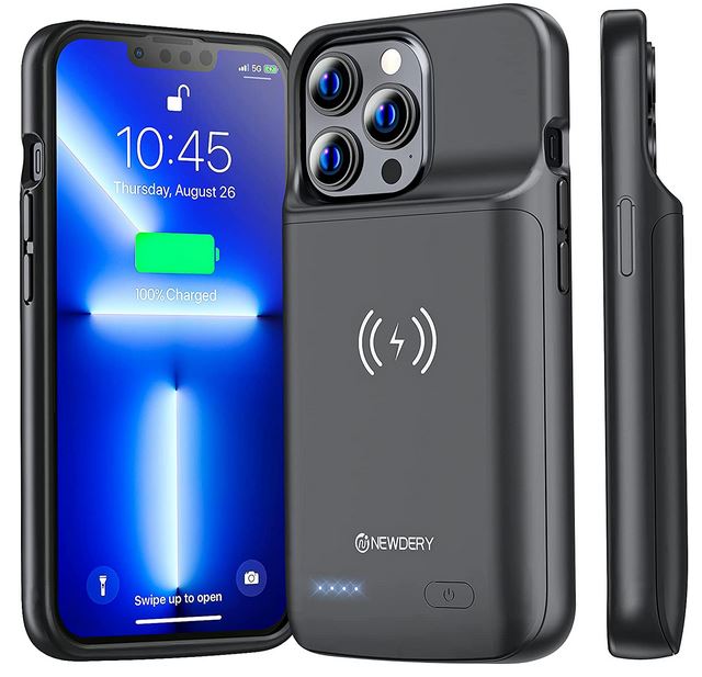 5 étuis de batterie protecteurs pour iPhone 13