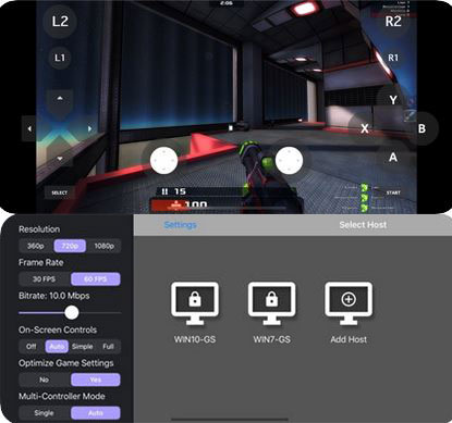 3 applications iPhone pour diffuser des jeux PC