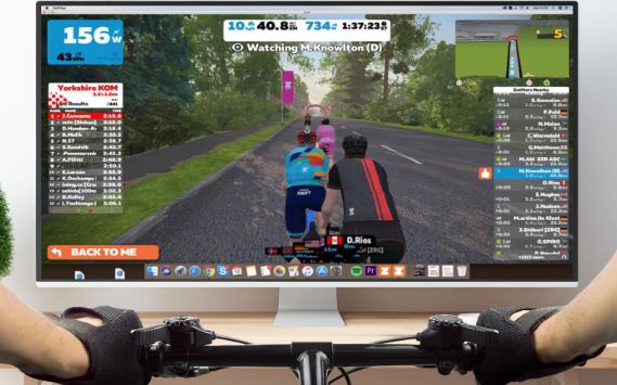 Entraîneur de vélo intelligent Sportneer avec Bluetooth et ANT+