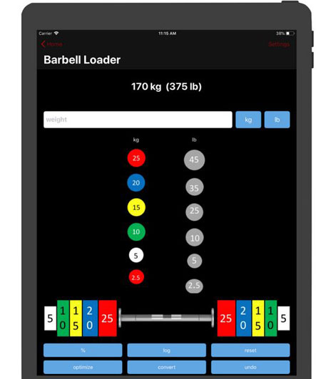 5 applications iPhone pratiques pour calculer vos haltères