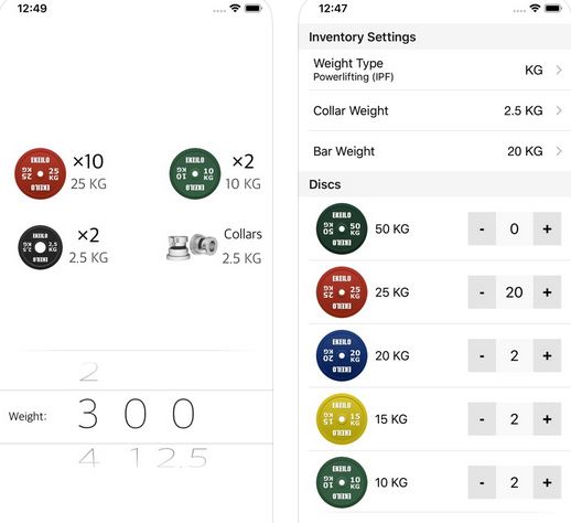 5 applications iPhone pratiques pour calculer vos haltères