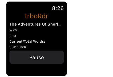 3 applications de lecture rapide pour Apple Watch