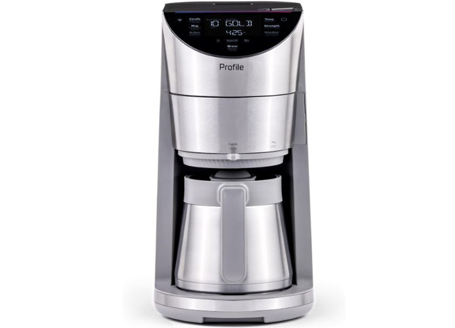 Cafetière intelligente GE Profile Grind & Brew avec application et contrôle vocal