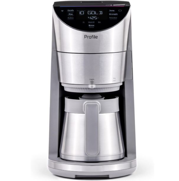 Cafetière intelligente GE Profile Grind & Brew avec application et contrôle vocal