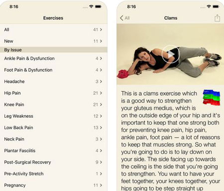 7 applications d’exercices de dos pour iPhone et iPad