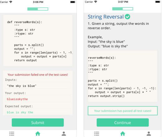 7 applications iPhone et iPad pour les entretiens techniques et de codage