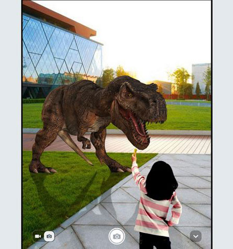 3 applications de réalité augmentée de dinosaures pour iOS