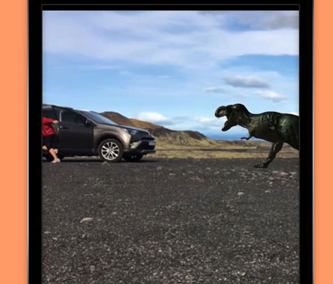 3 applications de réalité augmentée de dinosaures pour iOS