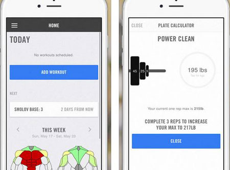 4 applications iPhone et iPad pour les squats Smolov