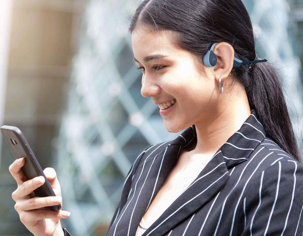 10 écouteurs intelligents Bluetooth 5.0 à conduction osseuseofstream поба10 écouteurs intelligents Bluetooth 5.0 à conduction osseuse intelligente
