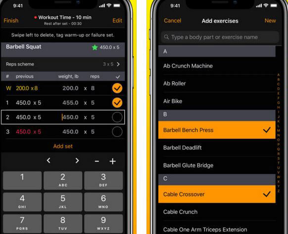7 applications iPhone et iPad pour l’entraînement au powerlifting