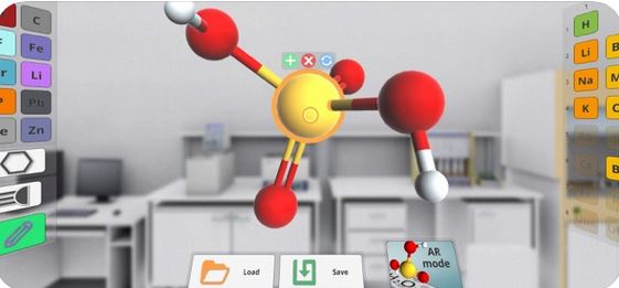 Tableau périodique d’éléments en réalité augmentée pour iPhone : 5 kits