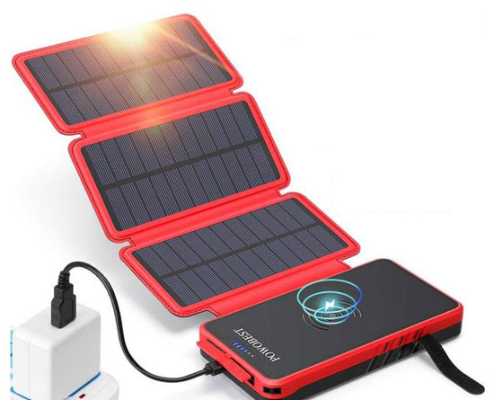 4 chargeurs solaires sans fil pour iPhone