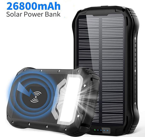 4 chargeurs solaires sans fil pour iPhone