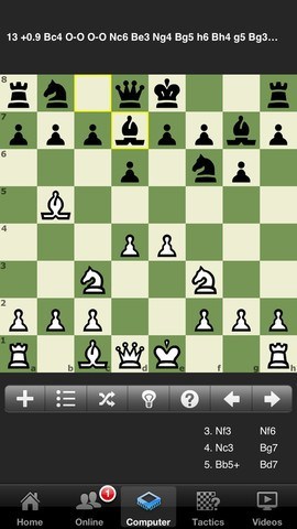 4 applications d’échecs Chess960 Fischer aléatoire pour iPhone