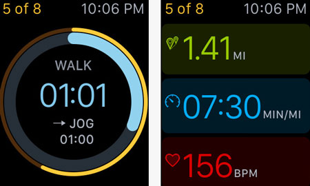 5 applications de formation 5K pour Apple Watch