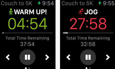 5 applications de formation 5K pour Apple Watch