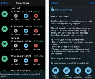 5 applications iPhone pour enregistrer les appels