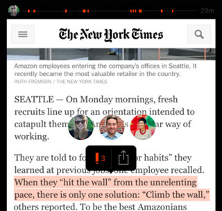 3 applications de surlignage web pour iPhone et iPad