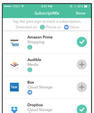 Suivre vos abonnements sur iPhone et iPad : 2 applications iOS