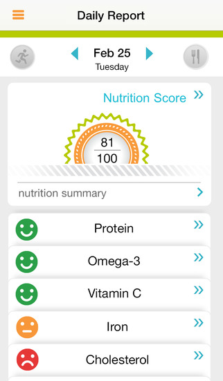5 applications de nutrition pour iPhone et iPad