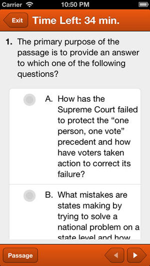 7 applications iPhone et iPad pour la préparation à l’examen LSAT