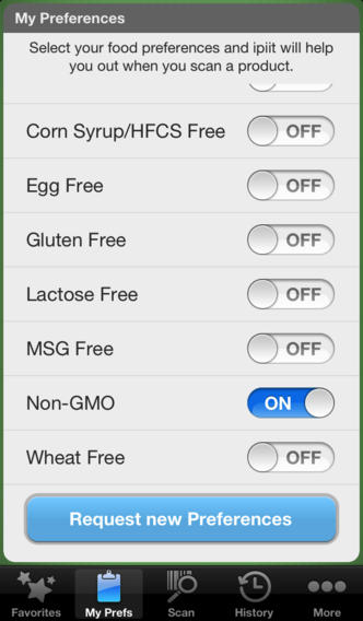 7 applications iOS pour des substituts alimentaires
