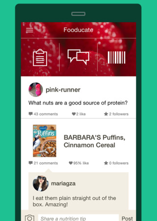 7 applications iOS pour des substituts alimentaires