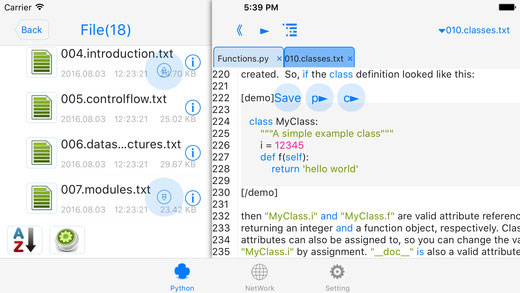 7 applications iPhone/iPad pour apprendre la programmation Python