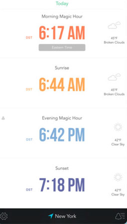 6 applications iPhone pour capturer la lumière de l’heure dorée