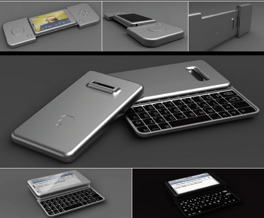 Étui iPhone multifonction avec clavier, contrôleur, …