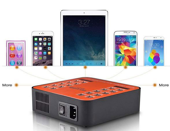 6 Grandes Stations de Charge USB 20+ Ports pour Vos Smartphones et Tablettes