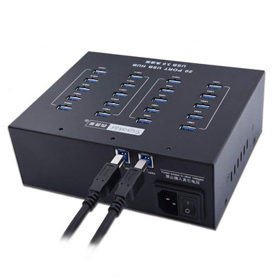 6 Grandes Stations de Charge USB 20+ Ports pour Vos Smartphones et Tablettes