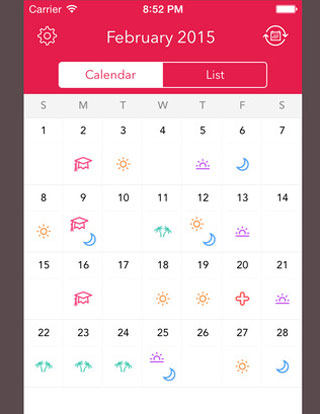 7 applications de planification de quarts pour iPhone et iPad