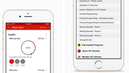 3 applications LP Greyskull pour l’entraînement de force à base de poids corporel