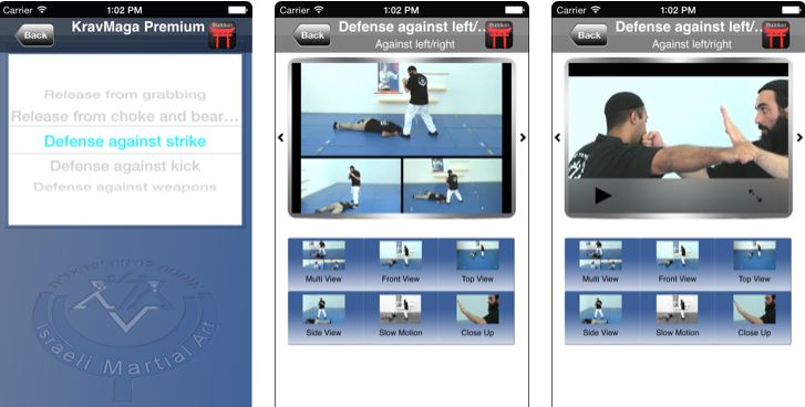 4 applications iPhone de Krav Maga pour la défense personnelle