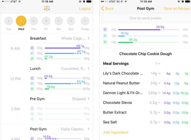 5 applications de coaching nutritionnel pour iPhone et iOS