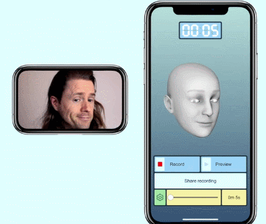 5 applications iPhone de capture de mouvement facial