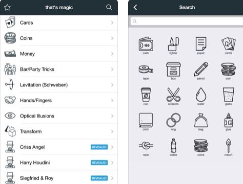 5 applications iPhone de tour de magie astucieux