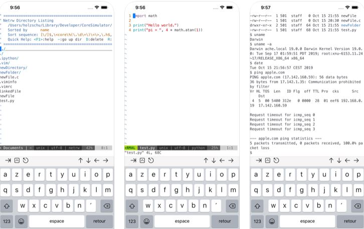 5 applications iPhone en ligne de commande incontournables