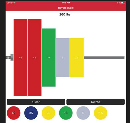 5 applications iPhone pratiques pour calculer vos haltères