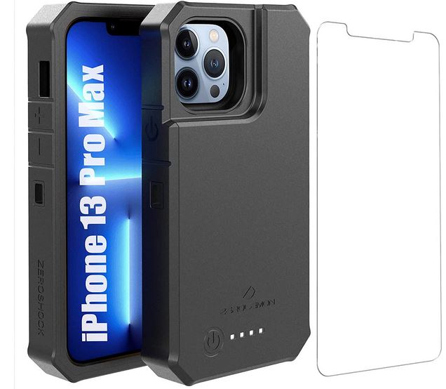 5 étuis de batterie protecteurs pour iPhone 13