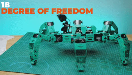 6 robots hexapodes intelligents contrôlés par iPhone
