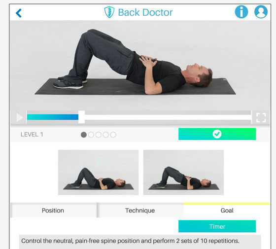 7 applications d’exercices de dos pour iPhone et iPad