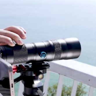 Objectif téléphoto Apexel 20-60X pour smartphones