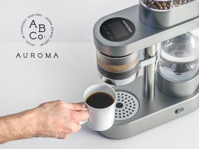 Auroma One : machine à café connectée via application