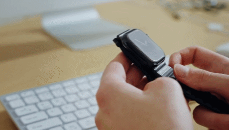 Bande de montre Apple Watch avec chargement sans fil USB-C intelligent EnergyLink
