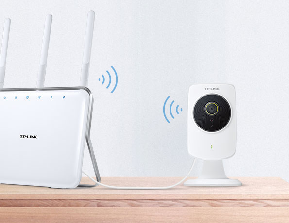 Caméra Cloud HD jour/nuit TP-Link + Amplificateur WiFi