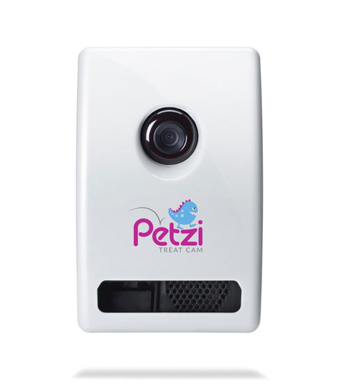 Caméra de traitement pour animaux Petzi : caméra pour animaux avec application
