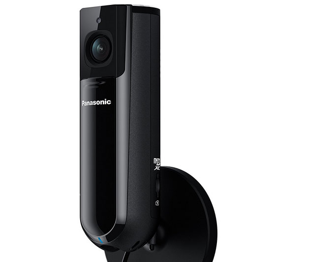 Caméra intelligente pour la maison Panasonic KX-HNC800B avec obturateur de confidentialité